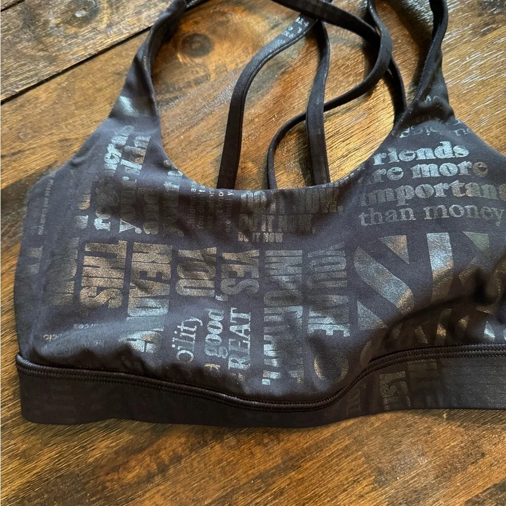 Lululemon Energy Bra Shine *Medium Support, B–D Cup